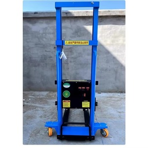 Carretilla elevadora eléctrica portátil automática con manejo hidráulico para carga y descarga - Product Image 5