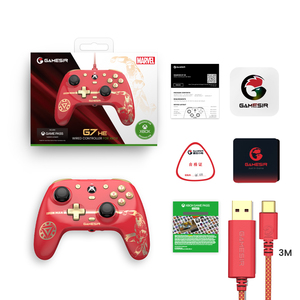 Marvel認定GamesirG7Heアイアンワイヤードコントローラー4ランブルモーターホールエフェクトトリガーXbox360ワイヤードコントローラー (PC用) - Product Image 6