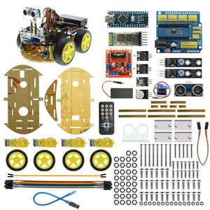 2020 4WD RC Kit Robot auto intelligente kit auto programmabile per l'apprendimento Kit auto - Product Image 6
