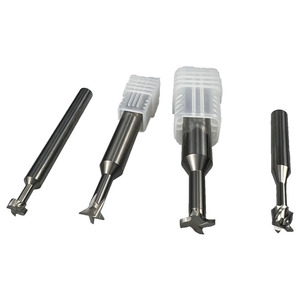 30&deg; 45&deg; 60&deg; End Mill Dovetail Milling <strong>Cutter</strong> Carbide Cutting Tool T Sloting <strong>Cutter</strong> Customizable for Aluminum Steel - Product Image 2