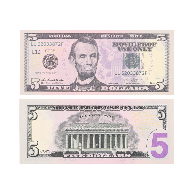 Us dollar-5 denomination