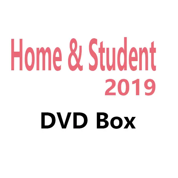 Hot-vente bureau 2019 maison et étudiant dvd 100% activation en ligne envoyer par avion
