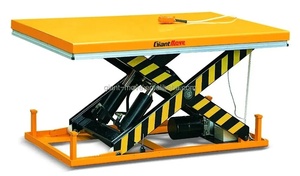 1 Ton Electric Scissor <strong>Dock</strong> <strong>Leveler</strong> Cargo Lift Table Fixed Hydraulic Platform <strong>Container</strong> Ramp <strong>Loading</strong> - Product Image 2