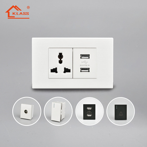 สวิตช์ไฟ Klass กับเราสวิตช์ติดผนังชนิด Standard118ช่องเสียบ USB ใช้ในบ้านเต้าเสียบปลั๊กไฟขัดจังหวะ SWI อัจฉริยะ - Product Image 5