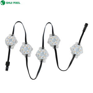 IP67 IP68 адресуемый 24 В UCS2904 40 мм Rgbw светодиодный пиксель уличный Рождественский Декор светодиодный модуль света