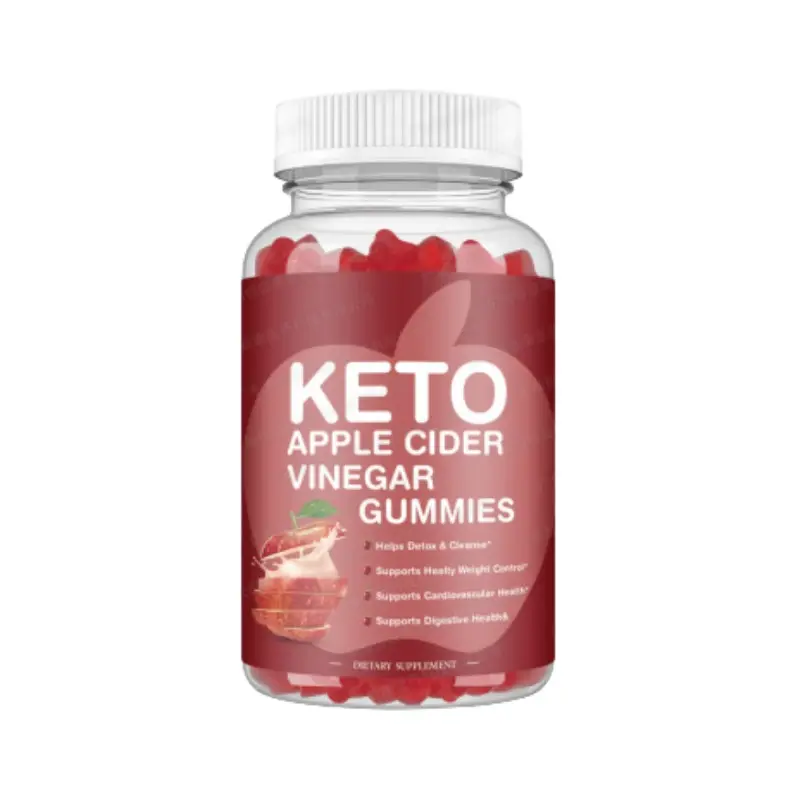 Etiqueta privada Keto ACV Gummies Keto Manzana Vinagre de sidra Gummies para bajar de peso 1000mg, 60 piezas