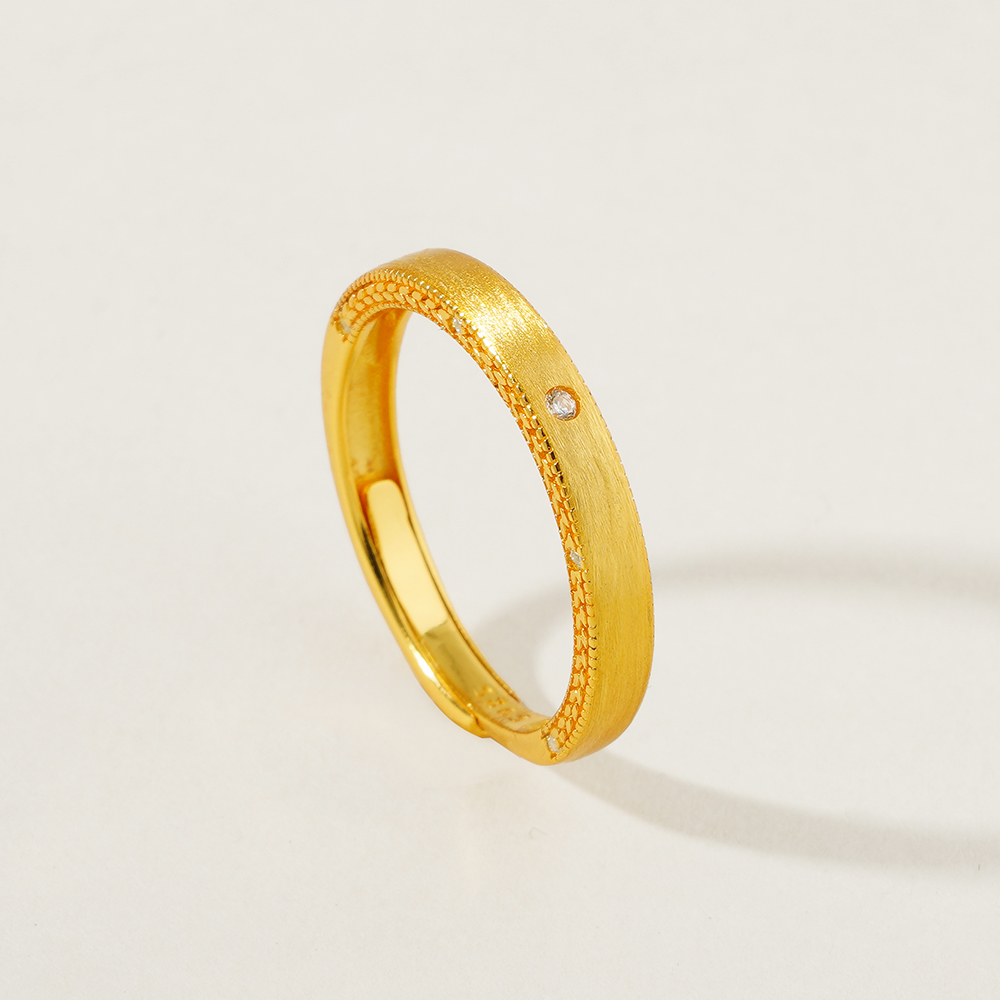 Bague homme plaqué or