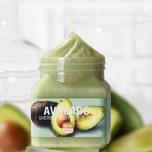 कस्टम लोगो प्राकृतिक कार्बनिक गहरी सफाई साफ करने वाली सफेदी मॉइस्चराइजिंग फल स्क्रब बॉडी स्क्रब - Product Image 4