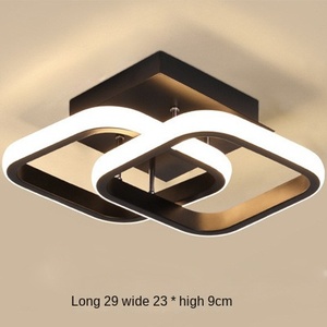 Çağdaş otel yatak odası oturma odası kapalı ışık dekorasyonu yüzeye monte yuvarlak Modern <span class=keywords><strong>Led</strong></span> tavan lambası