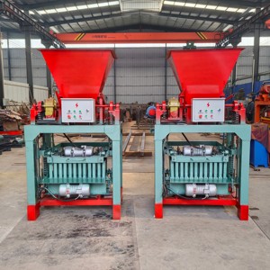 Hindistan'da kendinden kilitlemeli manuel beton tuğla yapma makinesi toprak/kil PLC bileşenleri ile birbirine - Product Image 3