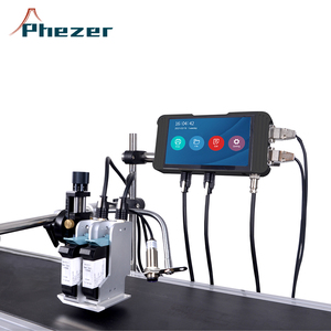 7-Zoll-Touchscreen High Definition Thermal TIJ-Druckmaschine Batch-Codierung Online-Arbeits drucker Inkjet-Code-Maschine