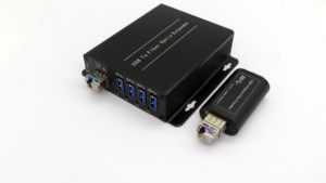 Extender USB 3,0 de hasta 250m con un simple o doble LC cables de fibra óptica USB3.0 sobre fibra extensor - Product Image 3