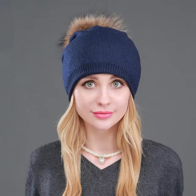 Navy Blue & Brown