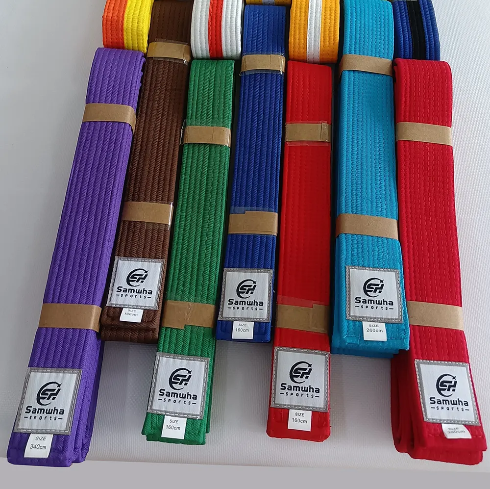 MARTIAL ARTS COLOR BELT CUSTOMIZE Taekwondo Karate Belts customized logo