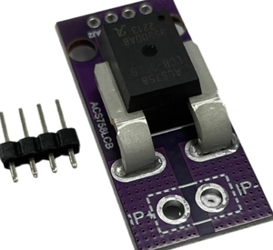 50A100Aホール電流センサーモジュールリニアアナログACDC 3.3V-5V ACS758 ACS758LCB-050B 100B-PFF-T Arduino RCモデルコネクタ用 - Product Image 1