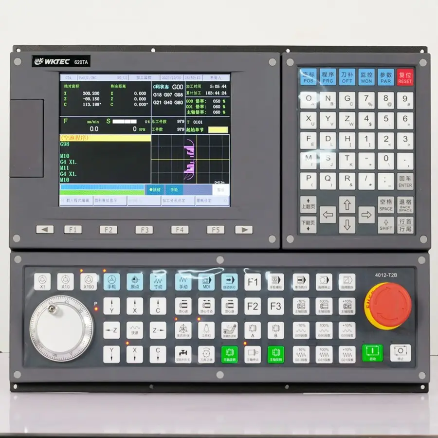 Máquina de torno de controles 2/3/4/5 3 ejes Mach3 Cnc Router Controlador Ethernet usado