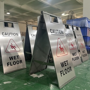 Kexian tùy chỉnh kim loại một khung dấu hiệu đứng đôi bên ngoài trời sàn đứng bảng quảng cáo gấp bảng bánh sandwich vỉa hè dấu hiệu - Product Image 6