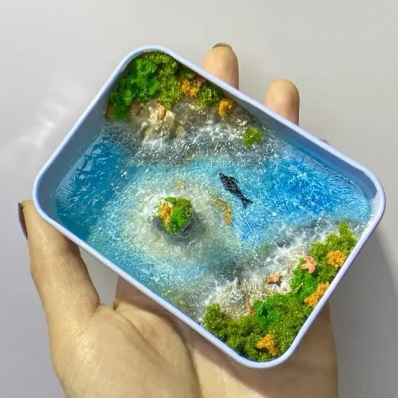 Lacrimogènes Blue Island - y compris la baleine
