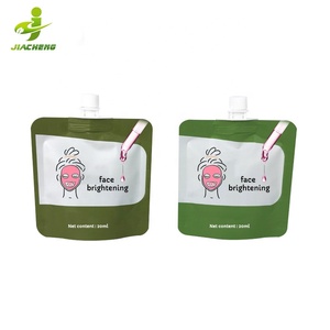 JIACHENG מתכלה פלסטיק חבילת ג 'ל מילוי לסחוט אריזה תיק doypack <span class=keywords><strong>10</strong></span> ml 20ml זרבובית פאוץ 20g