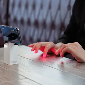 Teclado láser virtual, proyector táctil inalámbrico Bluetooth, teclados de teléfono para ordenador portátil con función de ratón - Product Image 4