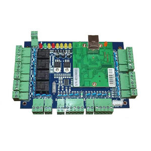 Sistema di sicurezza della porta d'ingresso soluzione Wiegand Controller Board TCP IP RFID pannello Controller di accesso a quattro porte