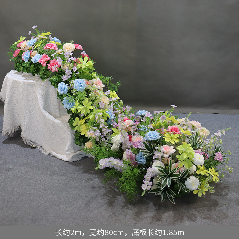 Forest style monet gesang flower rose waterfall with suction cup