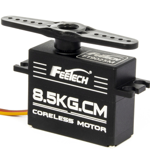 Feetech FT9025M-C002 360 градусов сервопривод с непрерывным вращением 8,5 КГ. См микро-сервопривод с дистанционным управлением робот с игрушечной батареей - Product Image 1