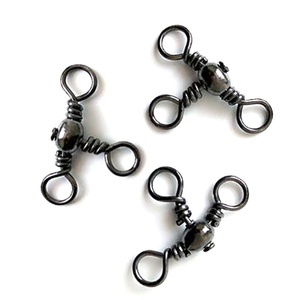 Three Way Cross-Line Barrel <strong>Swivel</strong> 3 Way T-Turn Crossline Connector Fast Rolling <strong>Swivels</strong> Corrosion-Resistant - Product Image 6