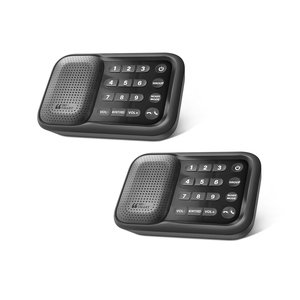 家庭用長距離ワイヤレスオフィスインターホン2ウェイ9チャンネルシステム - Product Image 1