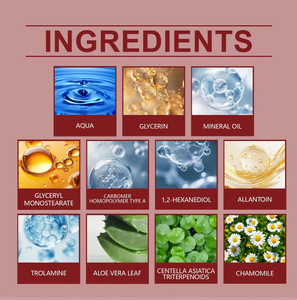 Aloe Vera extrack làm mới và không nhờn nhẹ nhàng chăm sóc da cải thiện tình trạng da chống khô da sâu kem dưỡng ẩm - Product Image 4