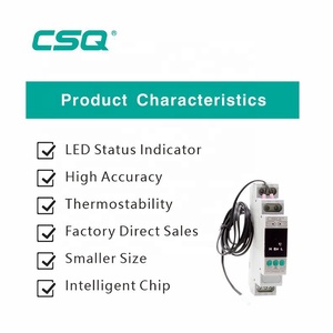 CSQ HYCRW8S Temperature <strong>Control</strong> <strong>Relay</strong> 1 X SPDT <strong>Output</strong> Configuration Working Voltage AC24-240V(50-60Hz)/DC24-240V Fluctuation 10% - Product Image 6