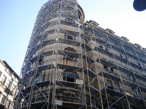 LINYIQUEEN European Facade <strong>Scaffolding</strong> <strong>Frame</strong> Layher <strong>Type</strong> Scaffold - Product Image 5