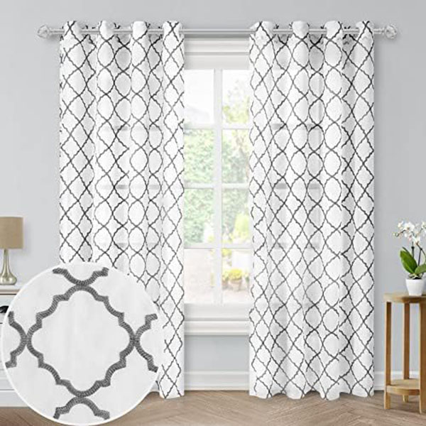 Motif diamant noir