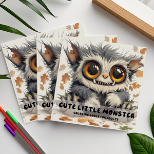 Whimsical Monster Coloring <strong>Book</strong> Cute Fantasy Creature Coloring <strong>Book</strong> Creative Artistic Coloring <strong>Book</strong> for Relaxation