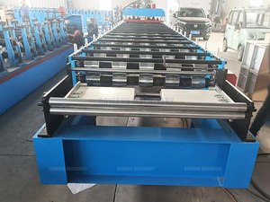 Tốt nhất bán tráng men ngói cuộn tạo thành máy gạch máy móc lợp ngói Máy làm - Product Image 5