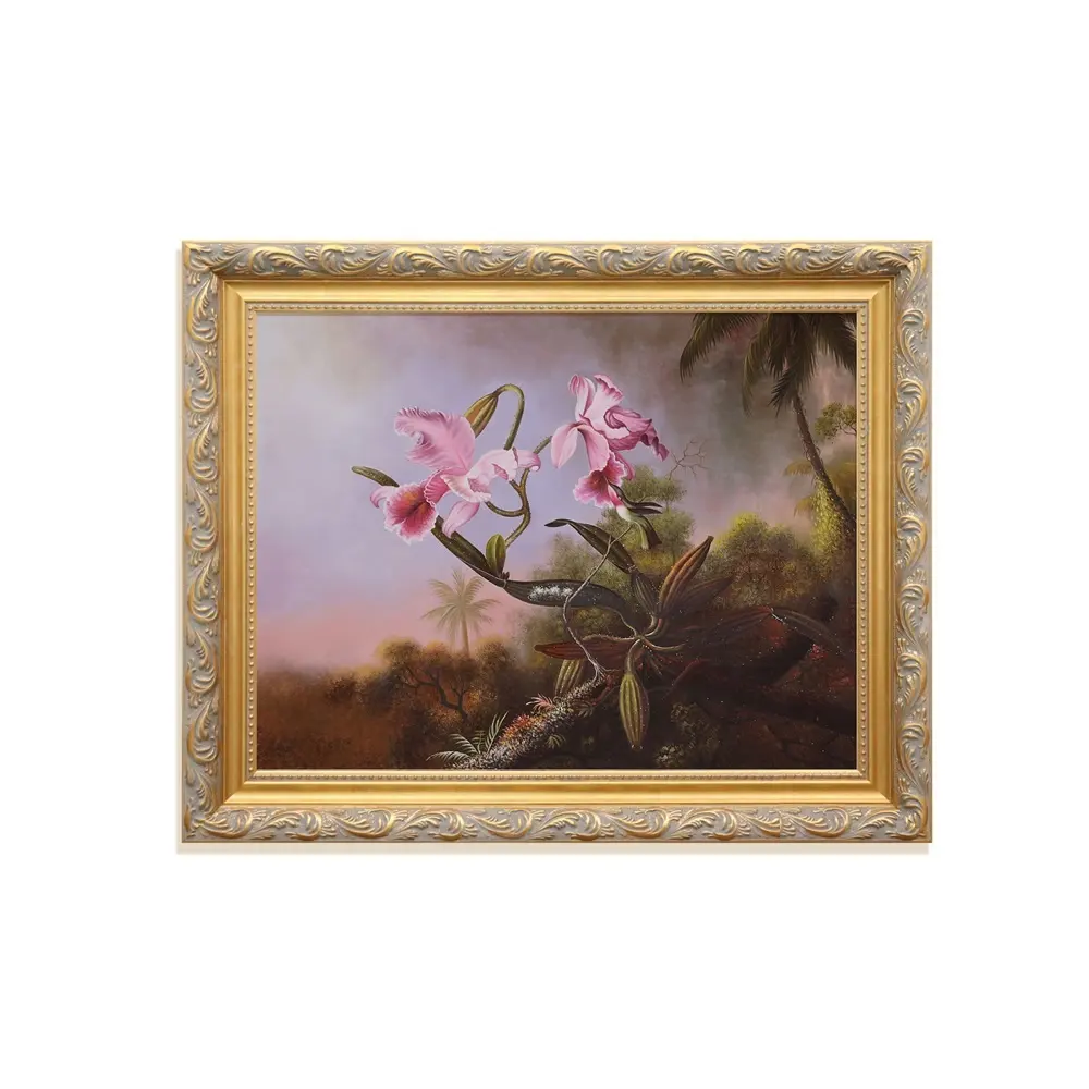 Classical Handmade Wall Art Decoration Reproduction Antique Flower Oil Painting