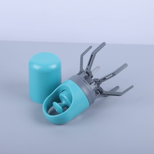 Easy <strong>Grass</strong> <strong>and</strong> Gravel Pick up with Bag 28&quot; Pooper Scooper Swivel Bin <strong>and</strong> Rake <strong>Dog</strong> Poop Scooper Pet Poop Picker - Product Image 3