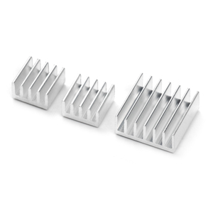 3 pezzi Raspberry Pi dissipatore di calore lampone Pi 3 dissipatore di calore in alluminio Set di dissipatore di calore Kit vendita calda - Product Image 1