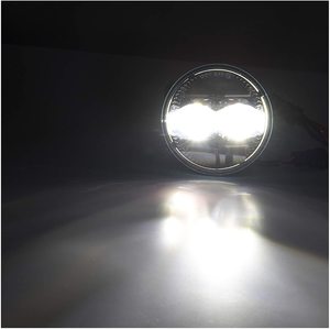 4.5 inç yuvarlak sis lambası için 2009-2014 Ford F150 <span class=keywords><strong>LED</strong></span> Spot sis lambası ön tampon sürüş ampul <span class=keywords><strong>LED</strong></span>