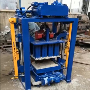 Máquina de fabricación de bloques huecos de cemento pavimentadora inteligente de enclavamiento semiautomático para bloques de hormigón - Product Image 5