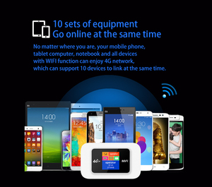 Bộ Định Tuyến Mifis D921 Không Dây 150Mbps <span class=keywords><strong>Zte</strong></span> 4G Lte Bộ Định Tuyến Bỏ Túi Di Động 4G Hotspot <span class=keywords><strong>3G</strong></span> 4G Có Khe Cắm Thẻ Sim - Product Image 6