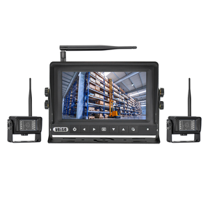 Waterproof 2.4G Digital Wireless HD <strong>LCD</strong> 7'' Monitor 4 Split Screen 1080P Car Backup Camera <strong>System</strong> - Product Image 1