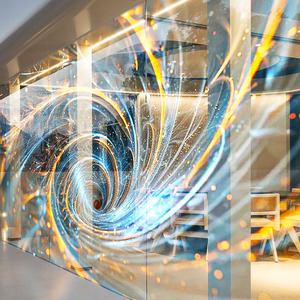 Flexibler transparenter LED-Bildschirm Rollup Indoor-Verwendung für Einzelhandel geschäfte und Aufzüge - Product Image 5