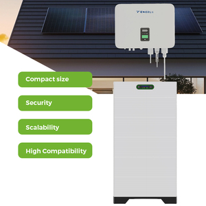 Stackable 8.64kWh to 20.16kWh High-Voltage Residential Power Energy Storage System with 50AH <strong>Hybrid</strong> Grid Connection - Product Image 4