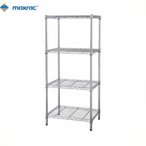 Hiện đại 5-Layer Chrome dây kim loại kệ NSF chứng nhận thép kệ lưu trữ với bảo vệ chống ăn mòn cho siêu thị bán lẻ sử dụng - Product Image 5