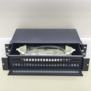 Good Quality Drawing Type Fiber Optic Terminal Box 48-port SC LC Port Pull-out Optical Fiber <strong>Patch</strong> <strong>Panel</strong> - Product Image 1