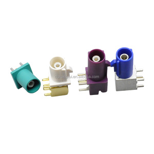 Connection ra fa4pin 4Pin SMB Jack konnektörü özel uzunluk dik açı düz kablo terminalleri için bağlantı kadın pimleri erkek PCB - Product Image 4