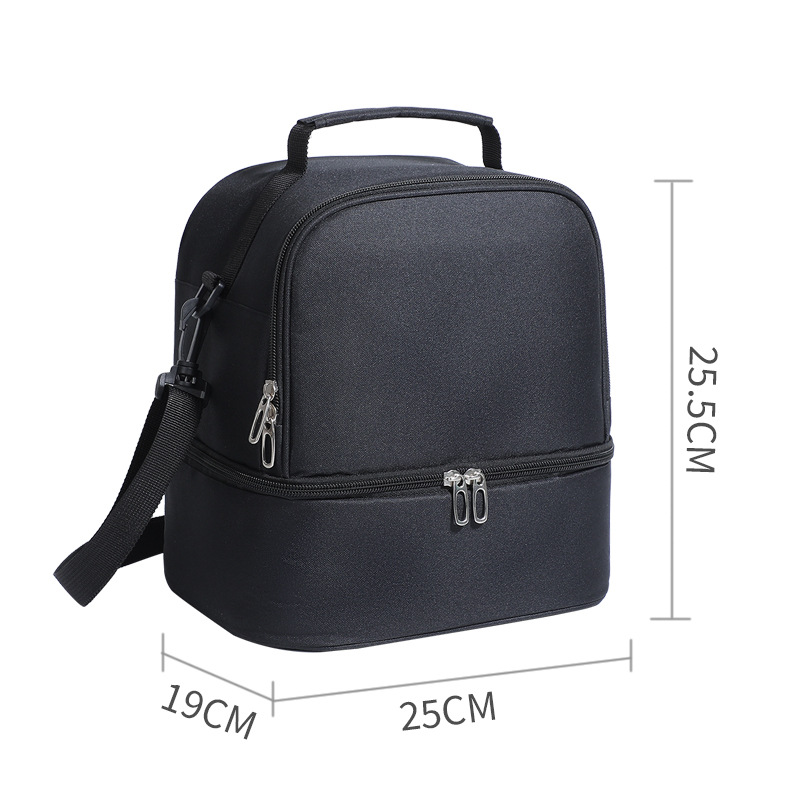 Pack de glace premium double couche PEVA noir