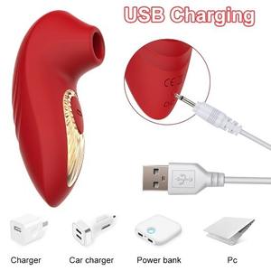 Meme masaj aleti g-spot Cunnilingus mastürbasyon emme-atlama bal fasulye yetişkin seks özel Logo renk kutu ambalaj YXZ - Product Image 4