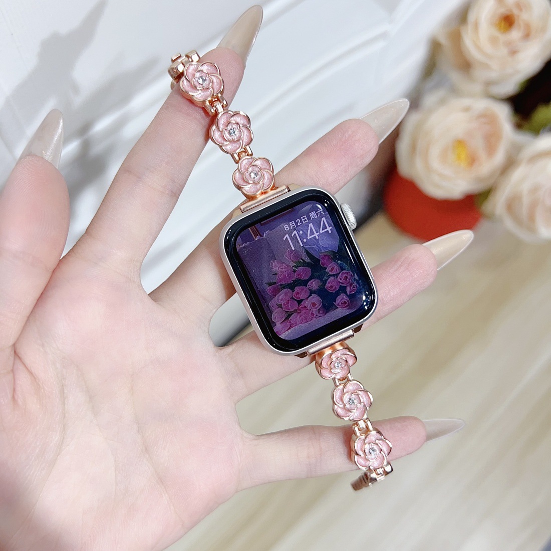Or rose et rose
